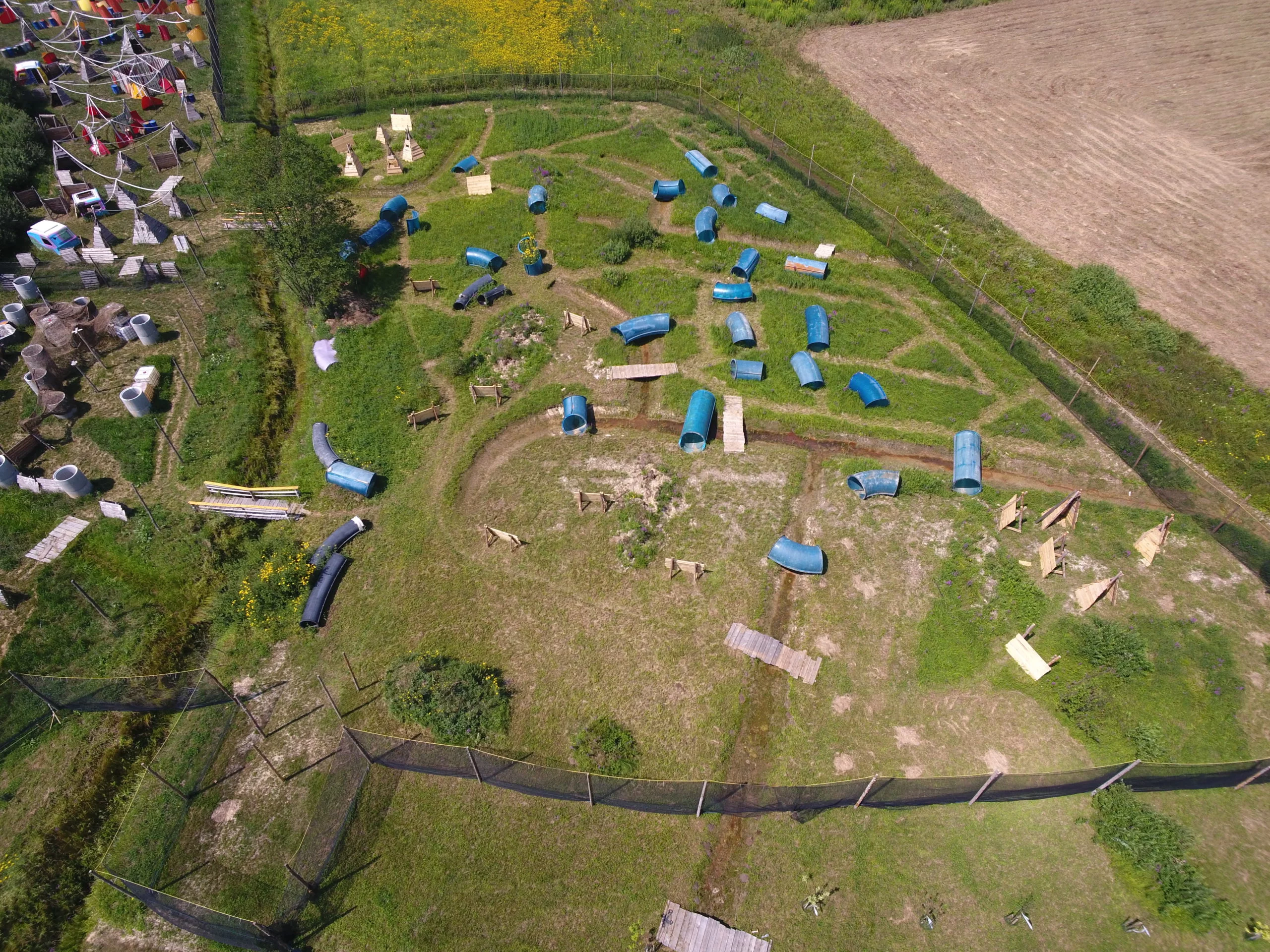 Lokalizacja Arena Mocy - widok z lotu ptaka